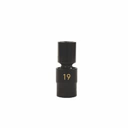 1/2" DRIVE 19MM METRIC 6 POINT UNIVERSAL IMPACT SOCKET