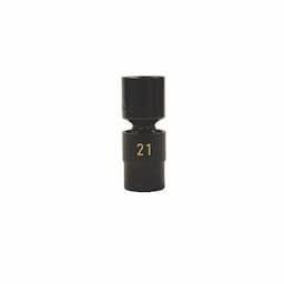 1/2" DRIVE 21MM METRIC 6 POINT UNIVERSAL IMPACT SOCKET
