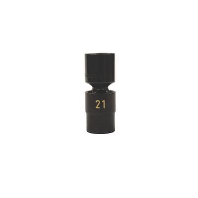 1/2" DRIVE 21MM METRIC 6 POINT UNIVERSAL IMPACT SOCKET