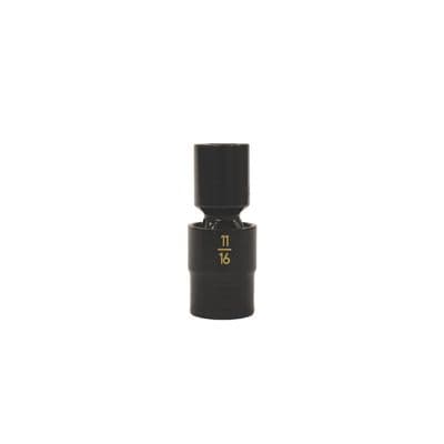 1/2" DRIVE 11/16" SAE 6 POINT UNIVERSAL IMPACT SOCKET