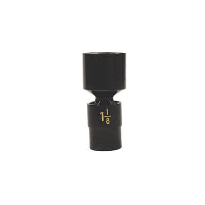 1/2" DRIVE 1-1/8" SAE 6 POINT UNIVERSAL IMPACT SOCKET