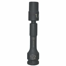 1/2" DRIVE 1/2" 12 POINT PINLESS UNIVERSAL DRIVE LINE IMPACT SOCKET