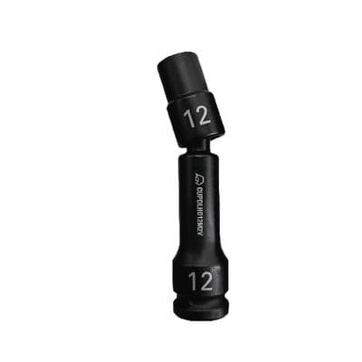 1/2" DRIVE 12MM 12 POINT PINLESS HEAVY DUTY UNIVERSAL DRIVE LINE IMPACT SOCKET