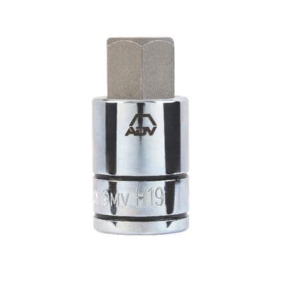 1/2" DRIVE METRIC HEX BIT SOCKET 19MM
