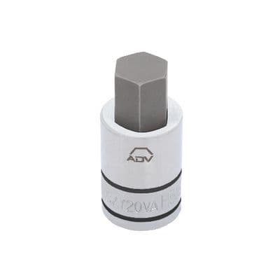 1/2" BIT SOCKET HEX, 5/8"
