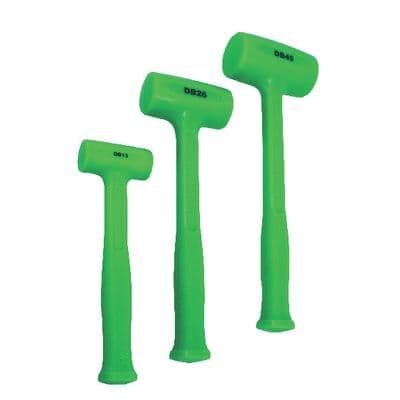 3 PIECE STANDARD HEAD MATCOTHANE™ HAMMER SET GREEN