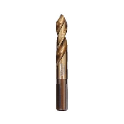 25/64" COBALT HYPER-STEP REDUCED SHANK STUBBY DRILL BIT
