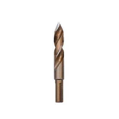 15/32" COBALT HYPER-STEP REDUCED SHANK STUBBY DRILL BIT