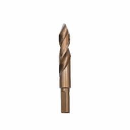 31/64" COBALT HYPER-STEP REDUCED SHANK STUBBY DRILL BIT