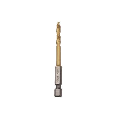 11/64" HYPER-STEP QUICK-CHANGE HIGH SPEED STEEL STUBBY DRILL BIT
