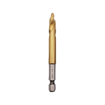 21/64" HYPER-STEP QUICK-CHANGE HIGH SPEED STEEL STUBBY DRILL BIT