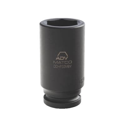 3/4" DRIVE 33MM METRIC 6 POINT DEEP HD IMPACT SOCKET