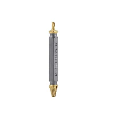#1 TITANIUM PHILLIPS TORX & ALLEN LEFT HAND DRILL & EXTRACTOR