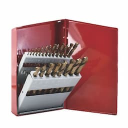 21 PIECE COBALT DRILL BIT SET