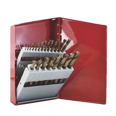 21 PIECE COBALT DRILL BIT SET