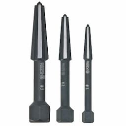 3 PIECE SCREW EXTRACTOR SET