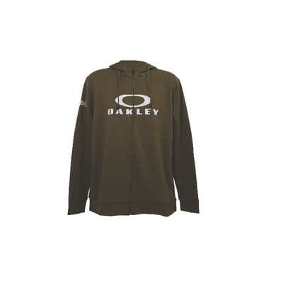 BARK FZ HOODIE - ARMY GREEN - XL