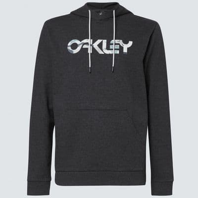 OAKLEY BLACK HOODIE WITH CAMO - MEDIUM