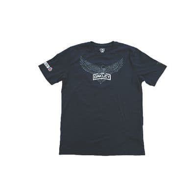 STANDARD ISSUE OAKLEY EAGLE TAB TEE - BLACKOUT - M