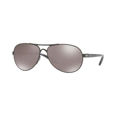 OAKLEY® FEEDBACK™ POLISHED BLACK WITH PRIZM™ BLACK POLARIZED LENSES