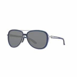 SPLIT TIME SUNGLASS WITH MATTE TRANSLUCENT BLUE FRAME WITH PRIZM™ BLACK POLARIZED LENS