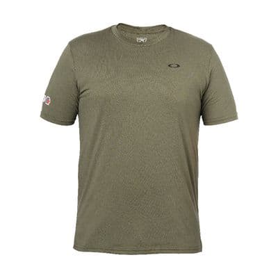 STANDARD ISSUE OAKLEY FLAG TEE - DARK BRUSH - XXL
