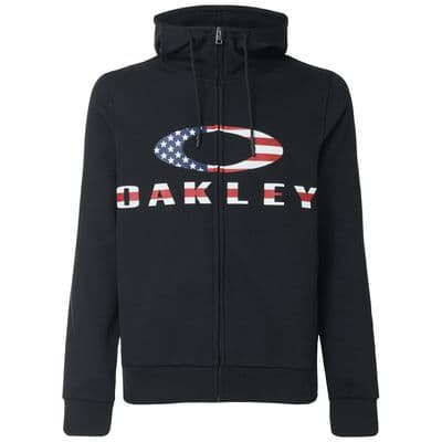 OAKLEY BARK FZ HOODIE - FLAG XXL