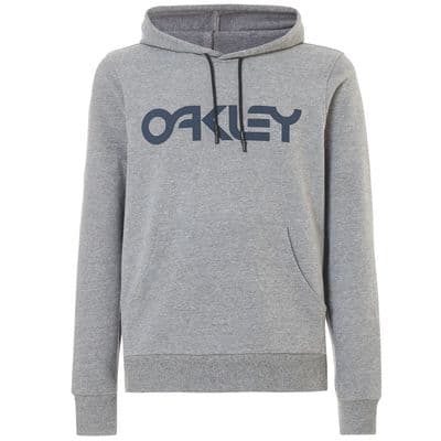 OAKLEY B1B PULLOVER HOODIE BLACKOUT HEATHER - L