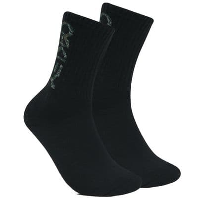 B1B MEN'S SOCKS 2.0 BLACK/GREEN BRUSH CAMO 3 PACK