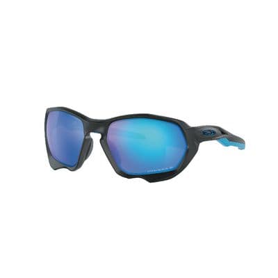 OAKLEY PLAZMA MATTE BLACK WITH PRIZM™ SAPPHIRE POLARIZED LENS