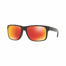 HOLBROOK™ POLISHED BLACK WITH PRIZM™ RUBY POLARIZED