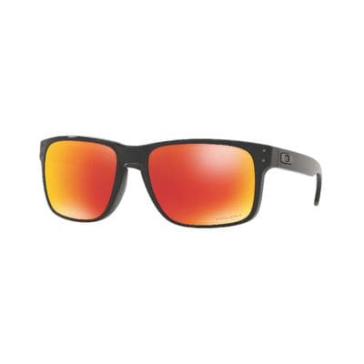 HOLBROOK™ POLISHED BLACK WITH PRIZM™ RUBY POLARIZED
