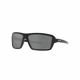 OAKLEY® CABLES MATTE BLACK WITH PRIZM™ BLACK POLARIZED LENSES