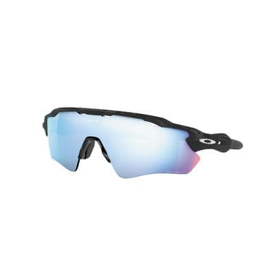 OAKLEY RADAR® EV PATH® MATTE BLACK CAMO WITH PRIZM™ DEEP WATER POLARIZED LENSES