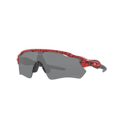 RED TIGER COLLECTION FEATURING RADAR EV PATH SUNGLASS WITH RED TIGER PRINT PAINT FRAME AND PRIZM™ BLACK LENS