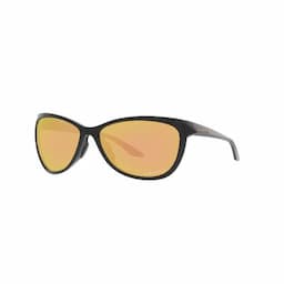 OAKLEY® PASQUE POLISHED BLACK WITH PRIZM™ ROSE GOLD POLARIZED LENSES