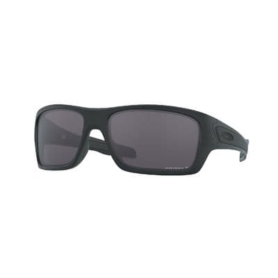 OAKLEY TURBINE MATTE BLACK FRAME WITH PRIZM GREY POLARIZED