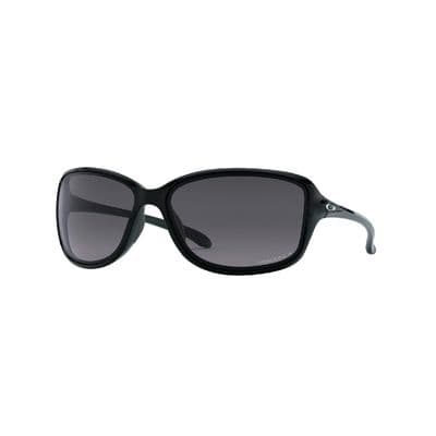 OAKLEY® COHORT POLISHED BLACK FRAME WITH PRIZM™ GRAY GRADIENT POLARIZED LENSES