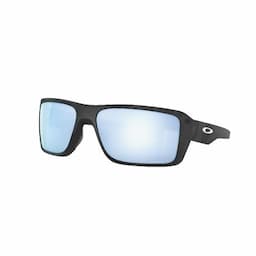 OAKLEY DOUBLE EDGE MATTE BLACK CAMO WITH PRIZM DEEP WATER POLARIZED LENS