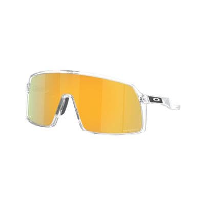 SUTRO SUNGLASS WITH CRYSTAL CLEAR FRAME AND PRIZM™ 24K LENSES
