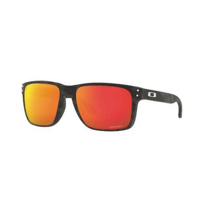 OAKLEY® HOLBROOK™ XL MATTE BLACK CAMO WITH PRIZM™ RUBY LENSES