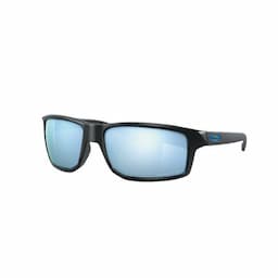 OAKLEY® GIBSTON MATTE BLACK WITH PRIZM™ DEEP WATER POLARIZED LENSES
