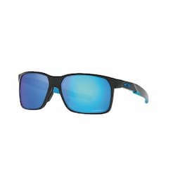 OAKLEY® PORTAL X POLISHED BLACK WITH PRIZM™ SAPPHIRE LENSES