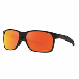 OAKLEY® PORTAL X POLISHED BLACK WITH PRIZM™ RUBY POLARIZED LENSES