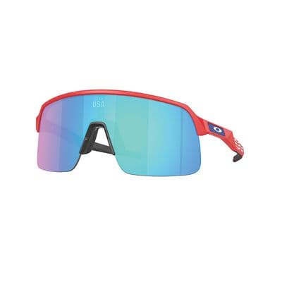 SUTRO LITE  TEAM USA MATTE REDLINE WITH PRIZM™ SAPPHIRE LENSES