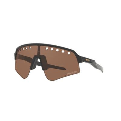 TROY LEE DESIGNS COLLECTION, FEATURING SUTRO LITE SWEEP SUNGLASS WITH MATTE BLACK WITH PRIZM™ TUNGSTEN LENS