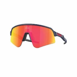 SUTRO LITE SWEEP SUNGLASS WITH TEAM USA NAVY FRAMES AND PRIZM™ RUBY LENSES
