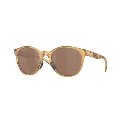 SPINDRIFT SUNGLASS WITH TRANSLUCENT CURRY FRAMES AND PRIZM™ TUNGSTEN POLARIZED LENSES