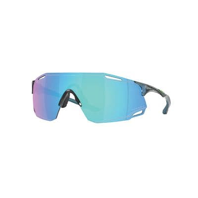 CYBER DYNO POLISHED CRYSTAL BLACK WITH PRIZM™ SAPPHIRE LENSES