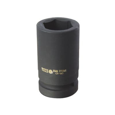 1" DRIVE 33MM WHEEL IMPACT SOCKET